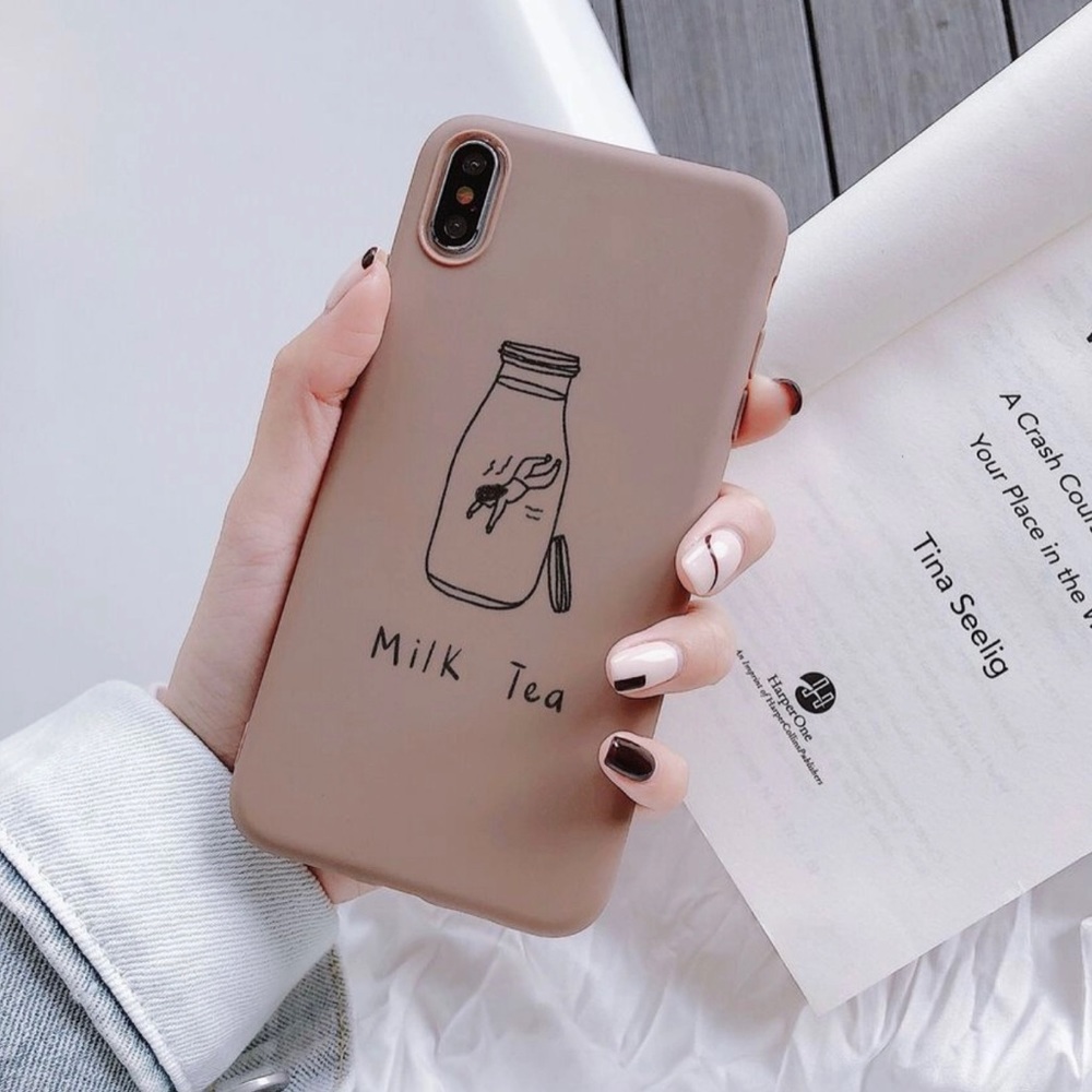 Yesstyle iPhone XS MAX milktea phone case